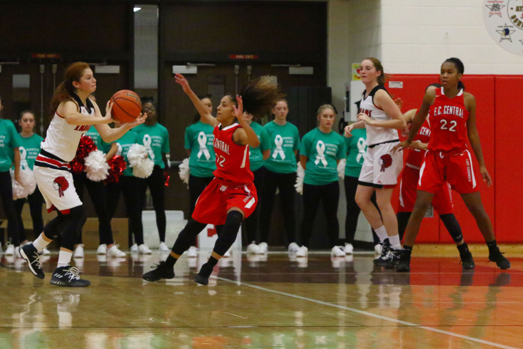 Gallery: E.C. Central at Portage girls basketball